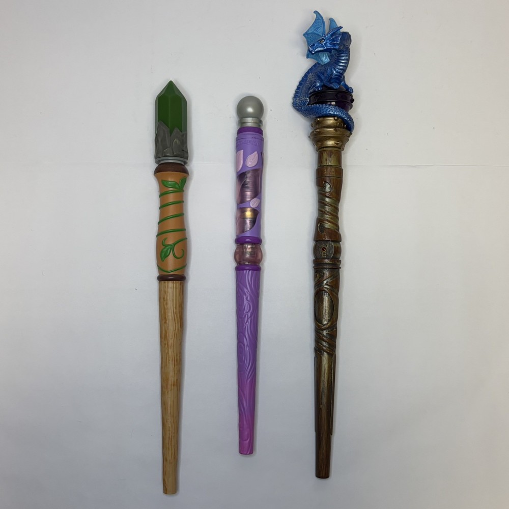 MagiQuest Wands Lot Great Wolf Lodge Wands With Toppers