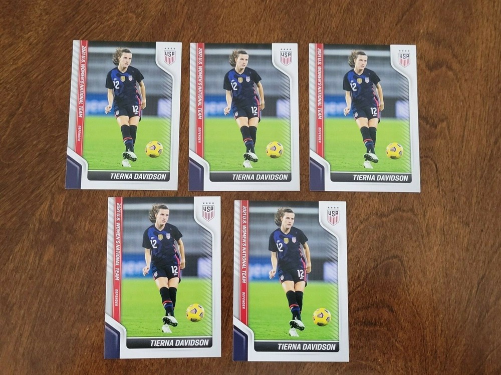 Tierna Davidson 5-Card Lot 2021 USA Womens Soccer Team Panini Instant