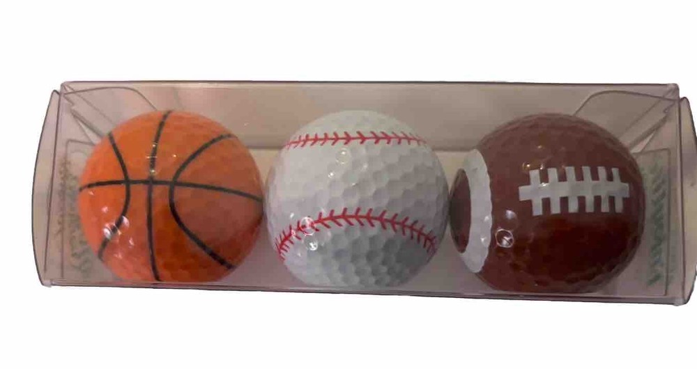 Novelty Golfer Gift Enjoy Life Special Occasion Golf  Golfing Balls NIB Sports