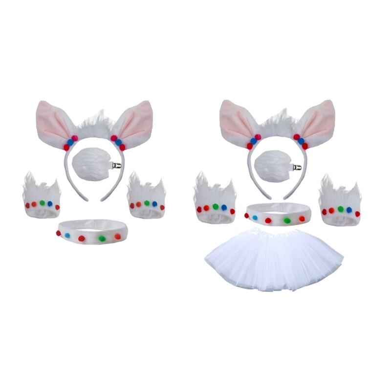 2/4/5 Animal Fancy Costume Accessories Alpacas Cosplays Halloween Costumes