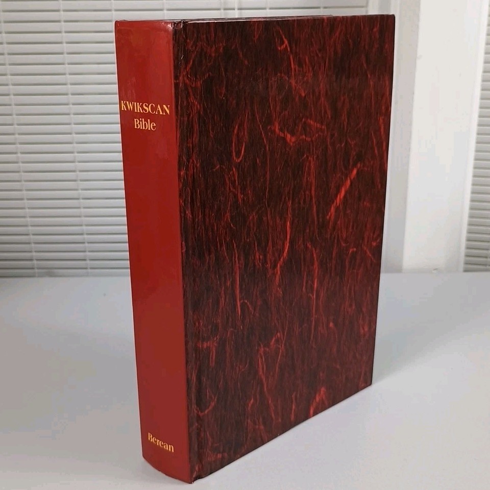 Kwikscan Bible Hardcover KJV Authorized King James Version 2006 Edition