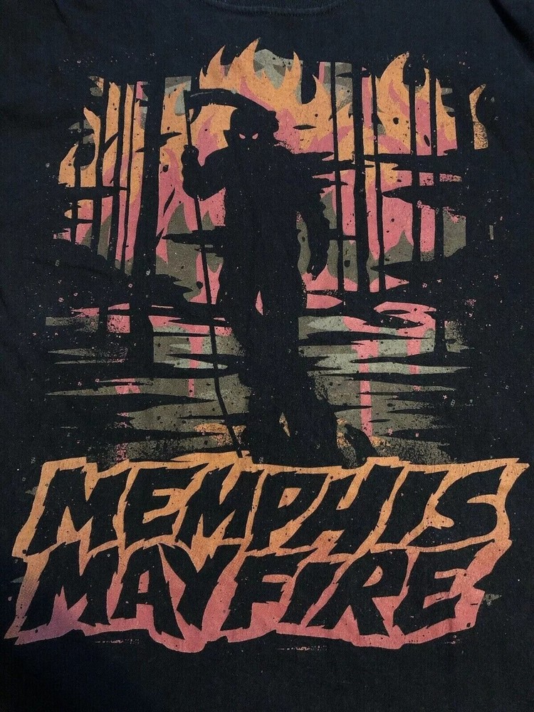 Memphis May Fire Reaper T-shirt Unisex Tee All Size S To 5Xl BL515