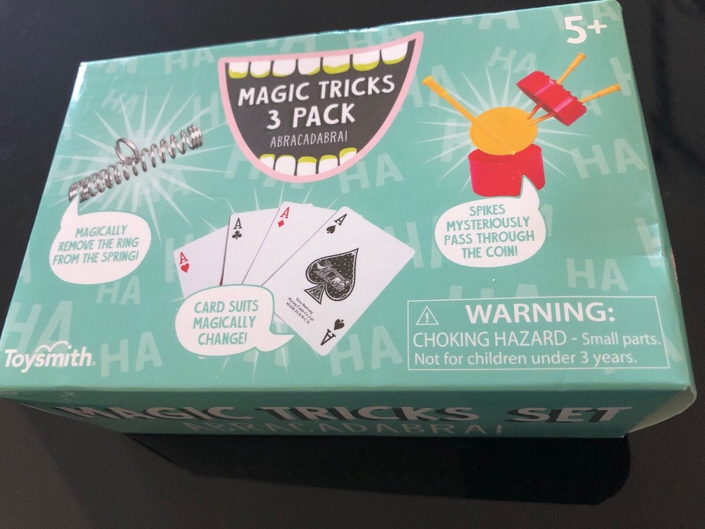 Toysmith Abracadabra! Magic Set, 3 Tricks, New-image