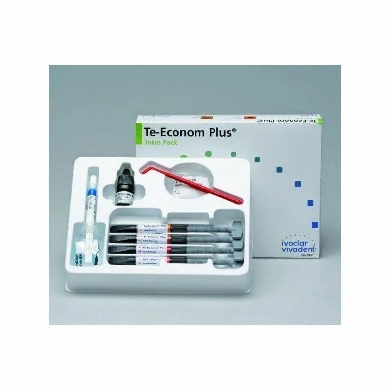 5 X Ivoclar Vivadent TeEconom Plus Dental resin composite kit