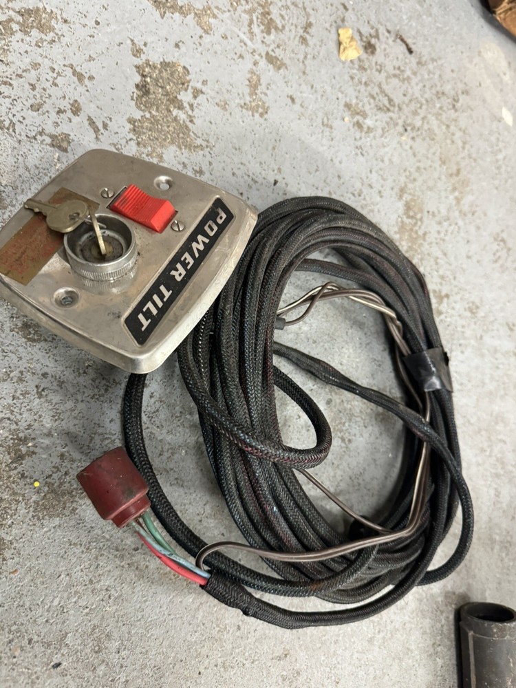 $$  Mercruiser (3) Power Tilt Panel / Harnesses Vintage 4 Parts $$