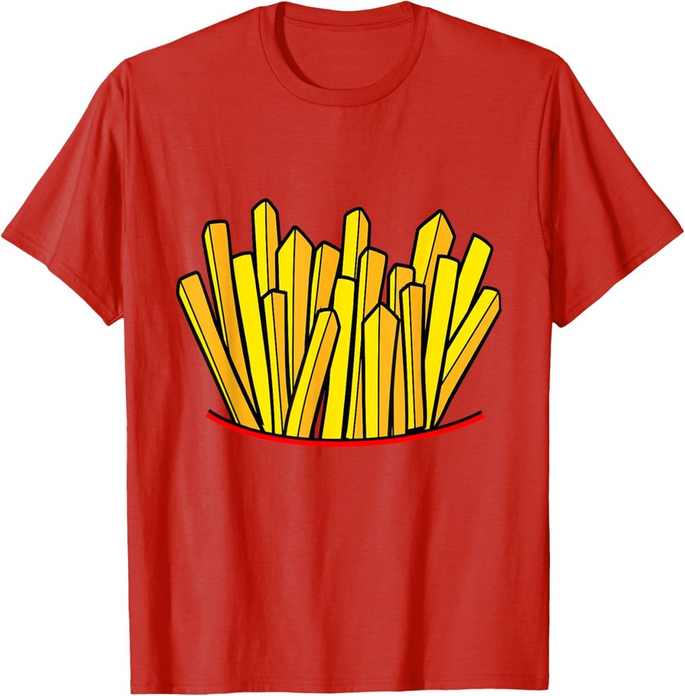 Funny Fast Food French Fry Costume T-Shirt Hoodie for Halloween