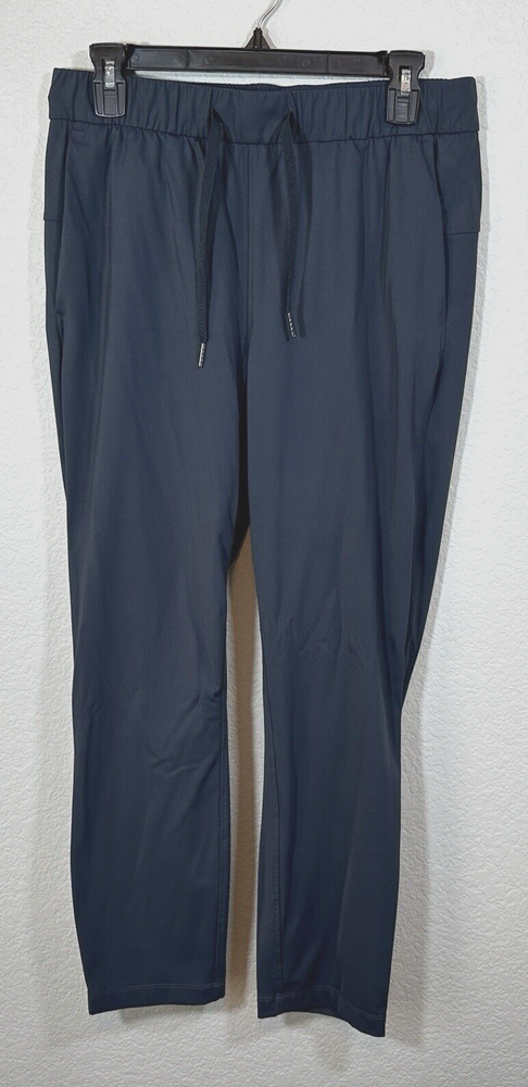 CRZ Yoga Gray Nylon Stretch Casual Activewear Pants {Womens Size 12}