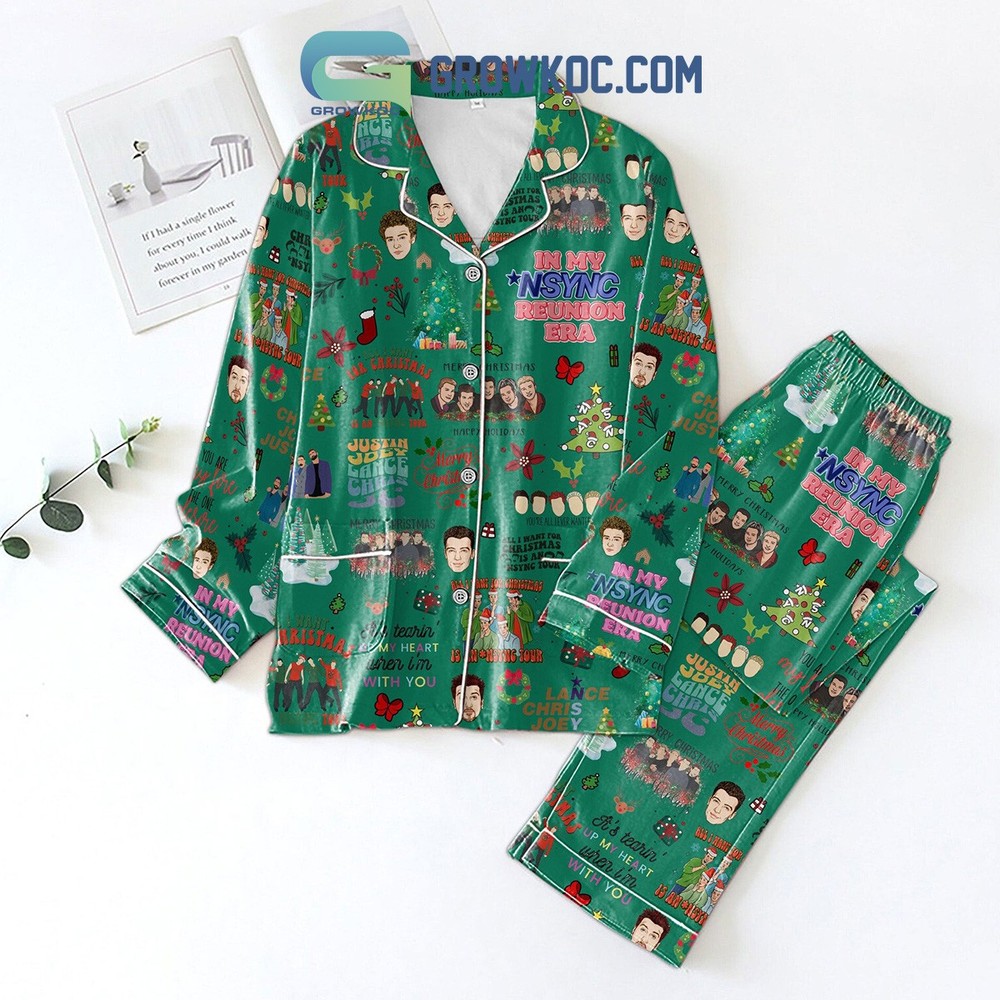 NSYNC Tour Pajamas Set Perfect Christmas Gift for Fans