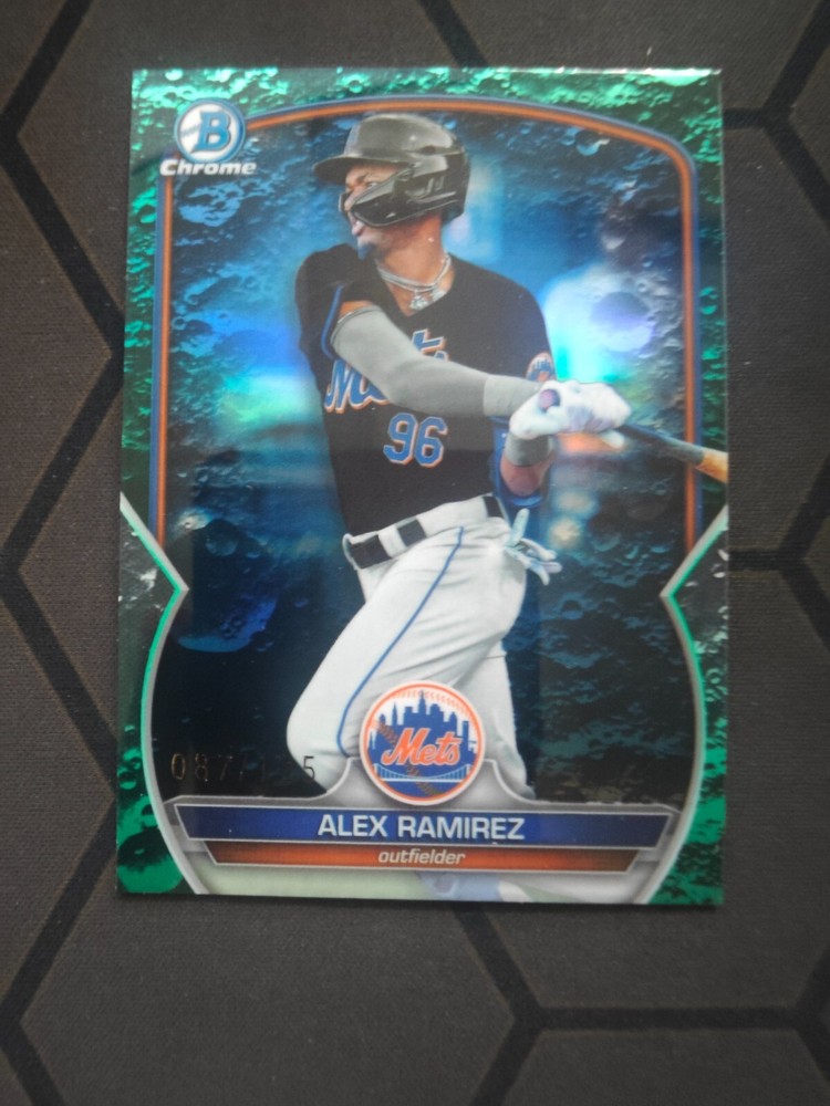 2023 Bowman Chrome Baseball Refractor Alex Ramirez 87/125