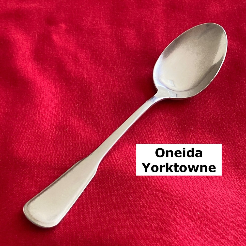 Oneida SSS YORKTOWNE Teaspoon 6