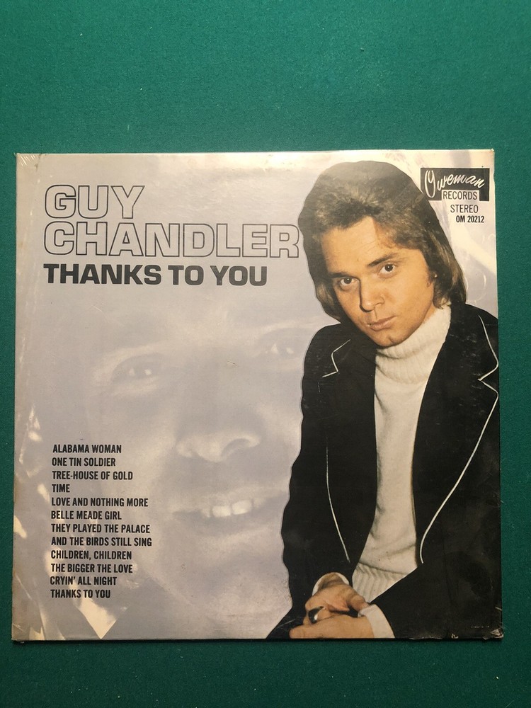 Guy Chandler Thanks To You vintage vinyl LP SEALED