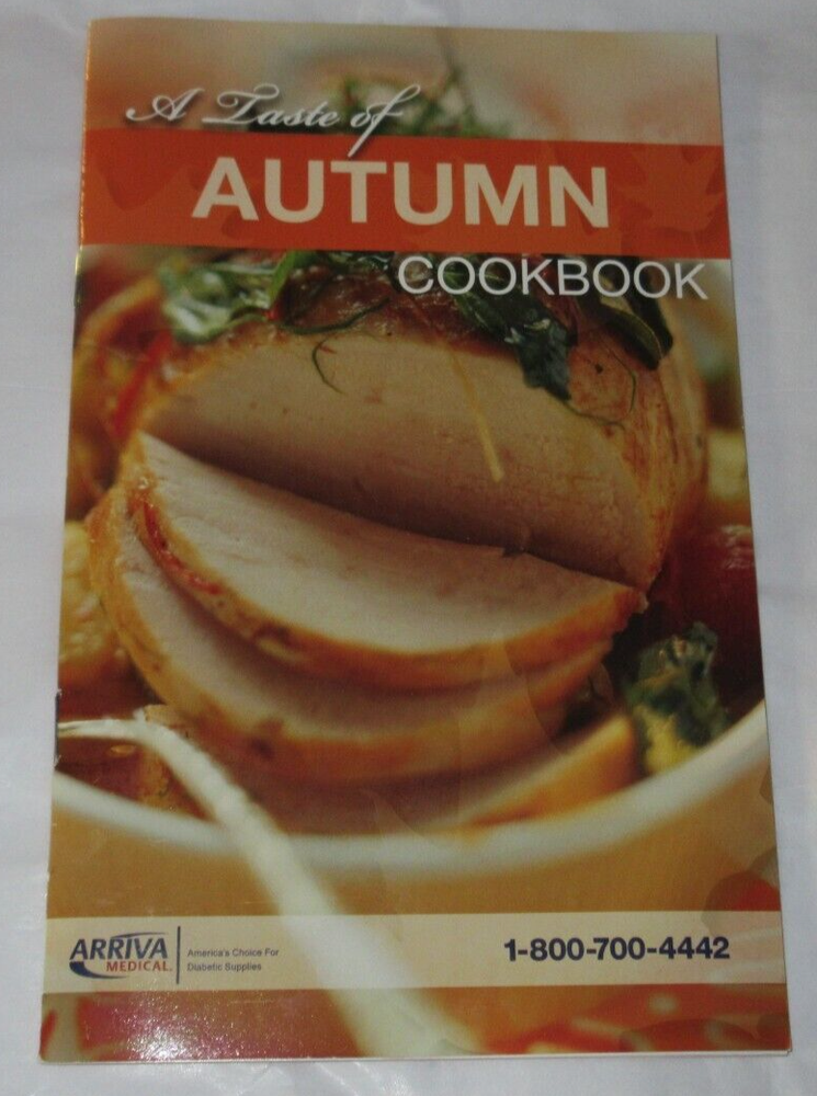 Autumn Diabetic Cookbook with Gourmet Recipes by Arriva Medical Diabetes-image