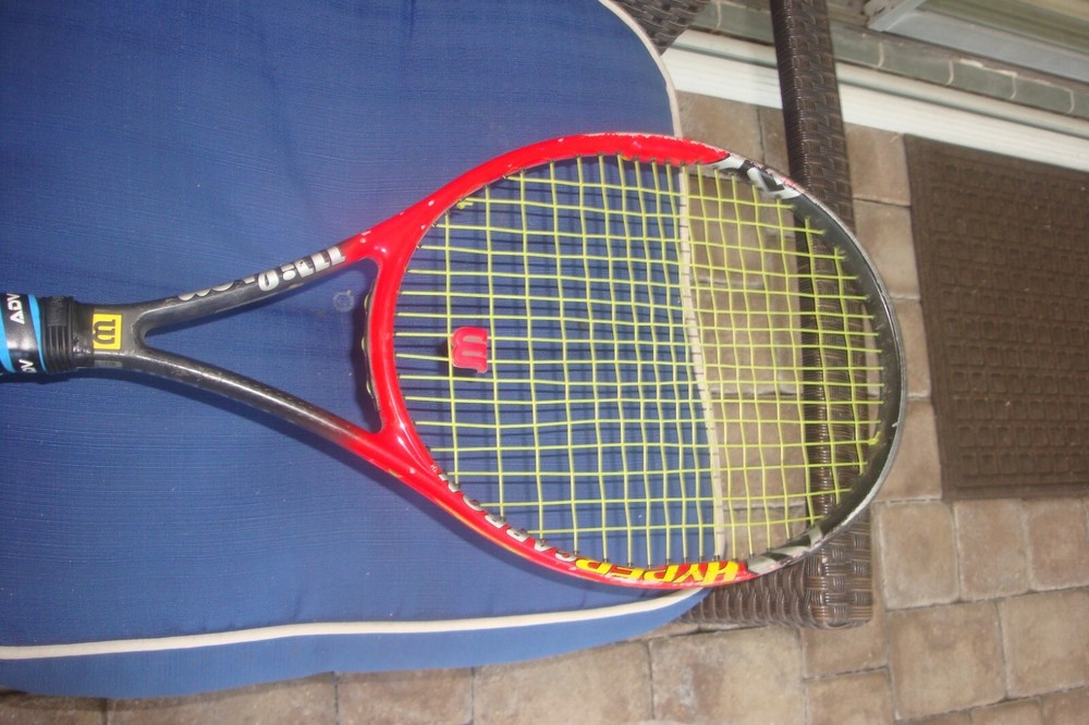 Wilson Hyper Carbon Pro Staff 6.1 Double Braid Tennis Racquet 4 1/4