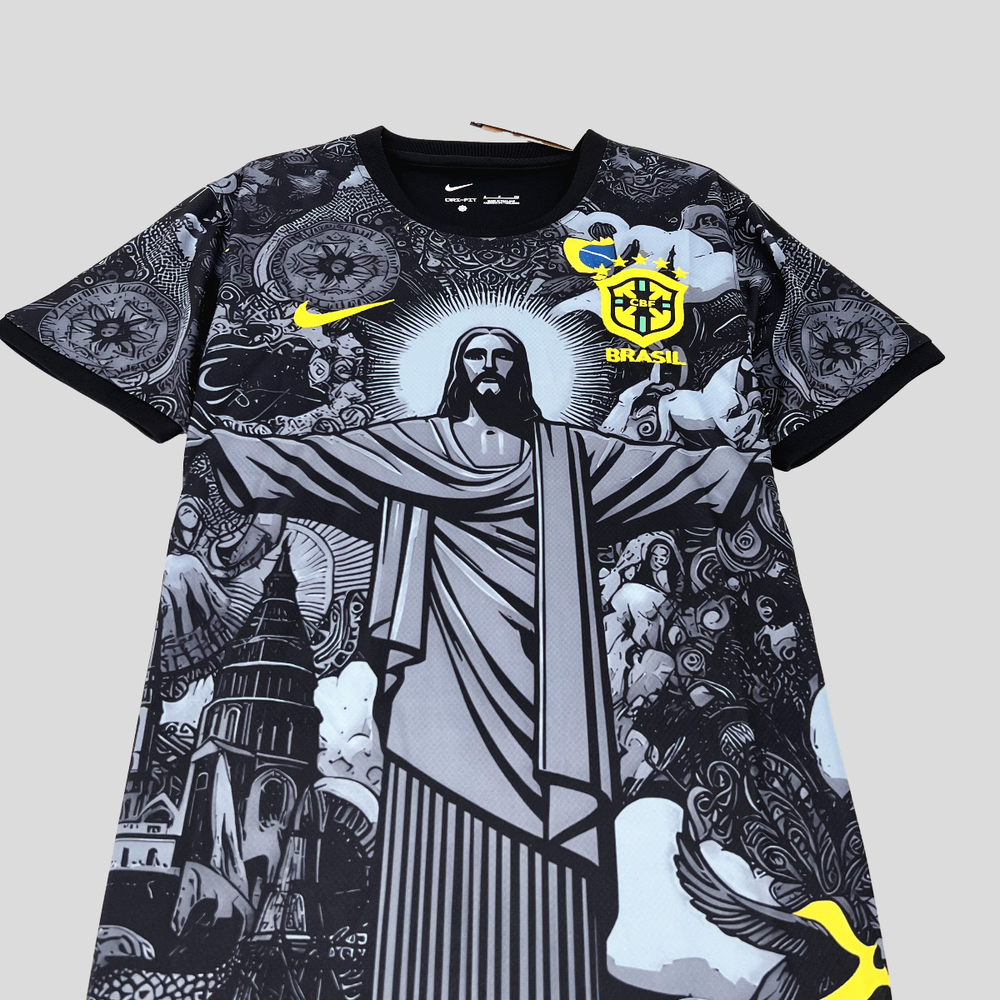 Brazil Jesus Christ The Redeemer Jersey 2024/25 Kit Special Edition Shirt