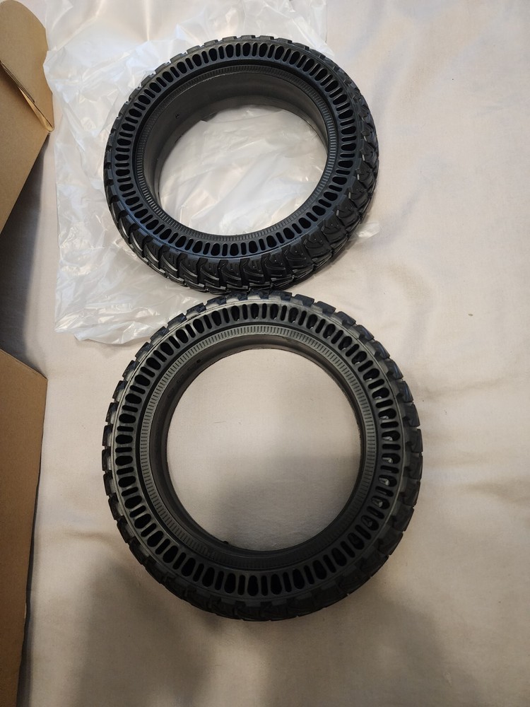 Neumático de goma nido de abeja para scooter eléctrico Xiaomi M365/KUGOO M4 9x2,25 pulgadas-image