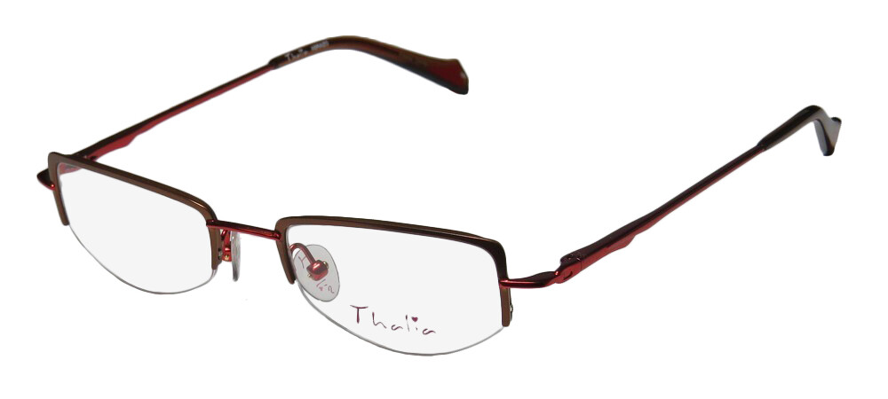 NEW THALIA ABRAZO GLASSES HALF-RIM MULTI-COLOR DESIGNER WOMENS METAL 43-18-130