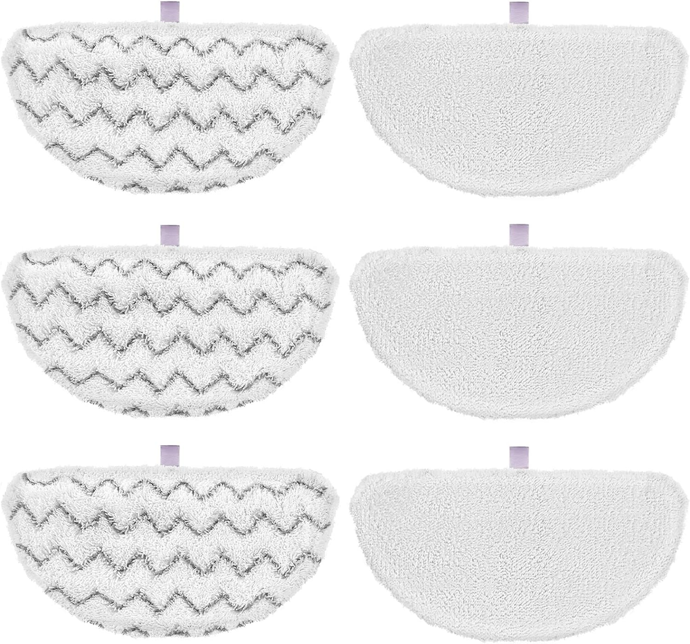 Bissell 1940 6-Pack Steam Mop Pads for Powerfresh 1806 154