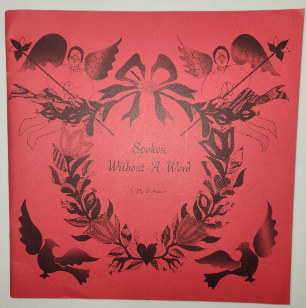 Spoken Without a Word Elly Sienkiewicz Signed 5th Patterns 1993 Amish Quilt Art-image
