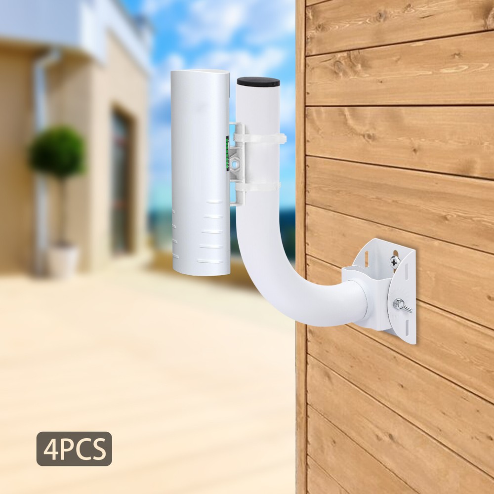 4-Piece Universal Outdoor Wireless CPE Bridge Mount Kit - 25cm Bracket