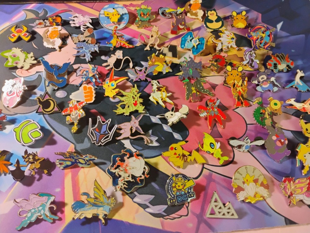 Pokemon Enamel Pins Lot You Choose From Drop List Big Selection