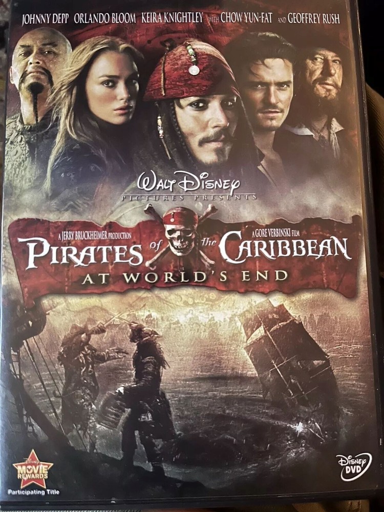 Pirates of the Caribbean At World's End DVD Choose With or Without Case-image