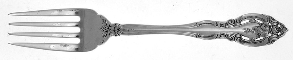 Gorham Silver La Scala-Gold  Salad Fork 6062327