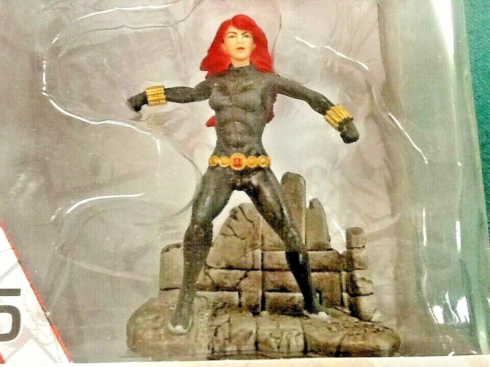 Hand Painted Schleich BLACK WIDOW Statue (21505) Marvel Statue #05; Retired 2019