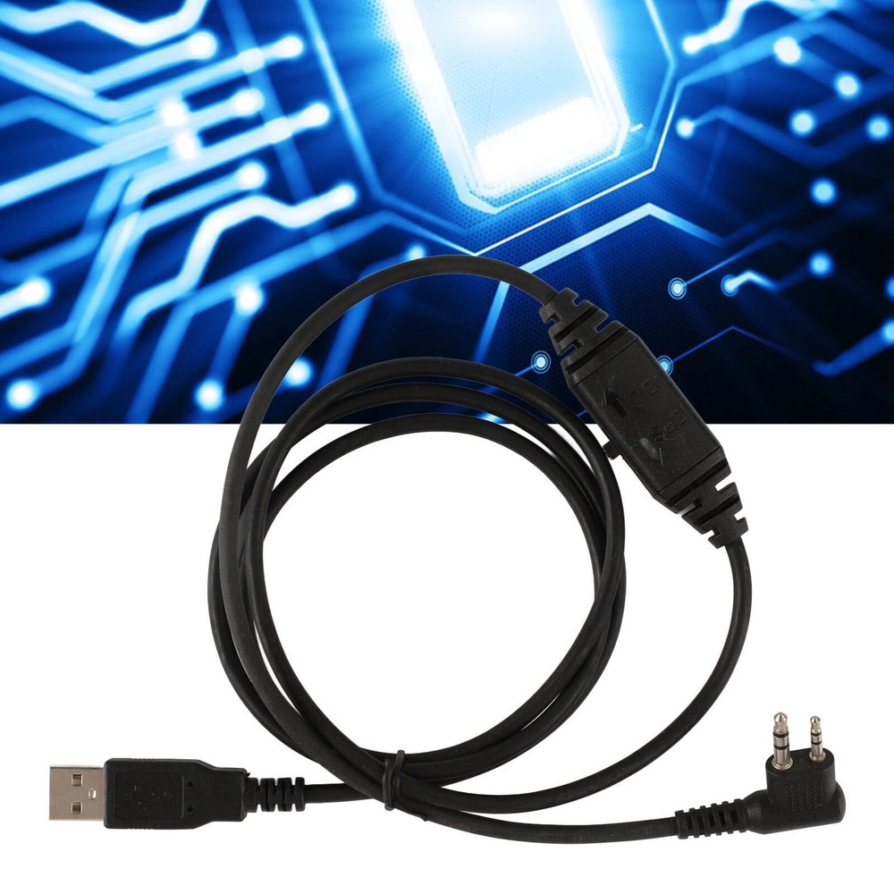 USB Programming Cable Plug and Play Reliable Walkie Talkie Programming Cable