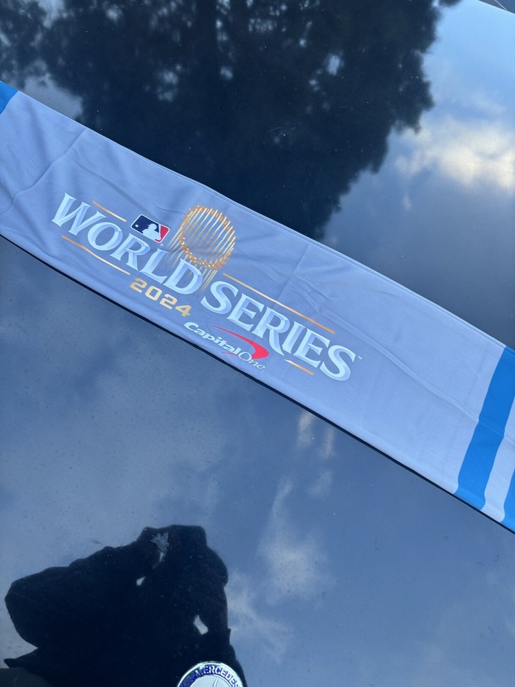 WORLD SERIES GAME 2024 SCARF SGA NY YANKEES LA DODGERS 🚨🚨