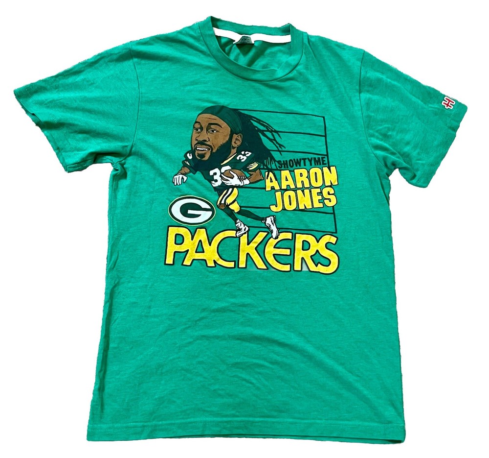 Aaron Jones Green Bay Packers Homage T-Shirt Mens Small-image