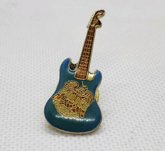 Vintage The Police Enamel Hat Pin