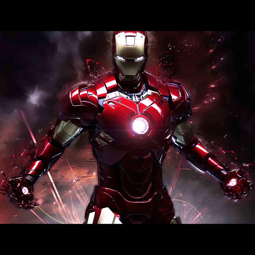 Iron Man Poster Wall Art Home Decor Photo Prints 16x16, 20x20, 24x24
