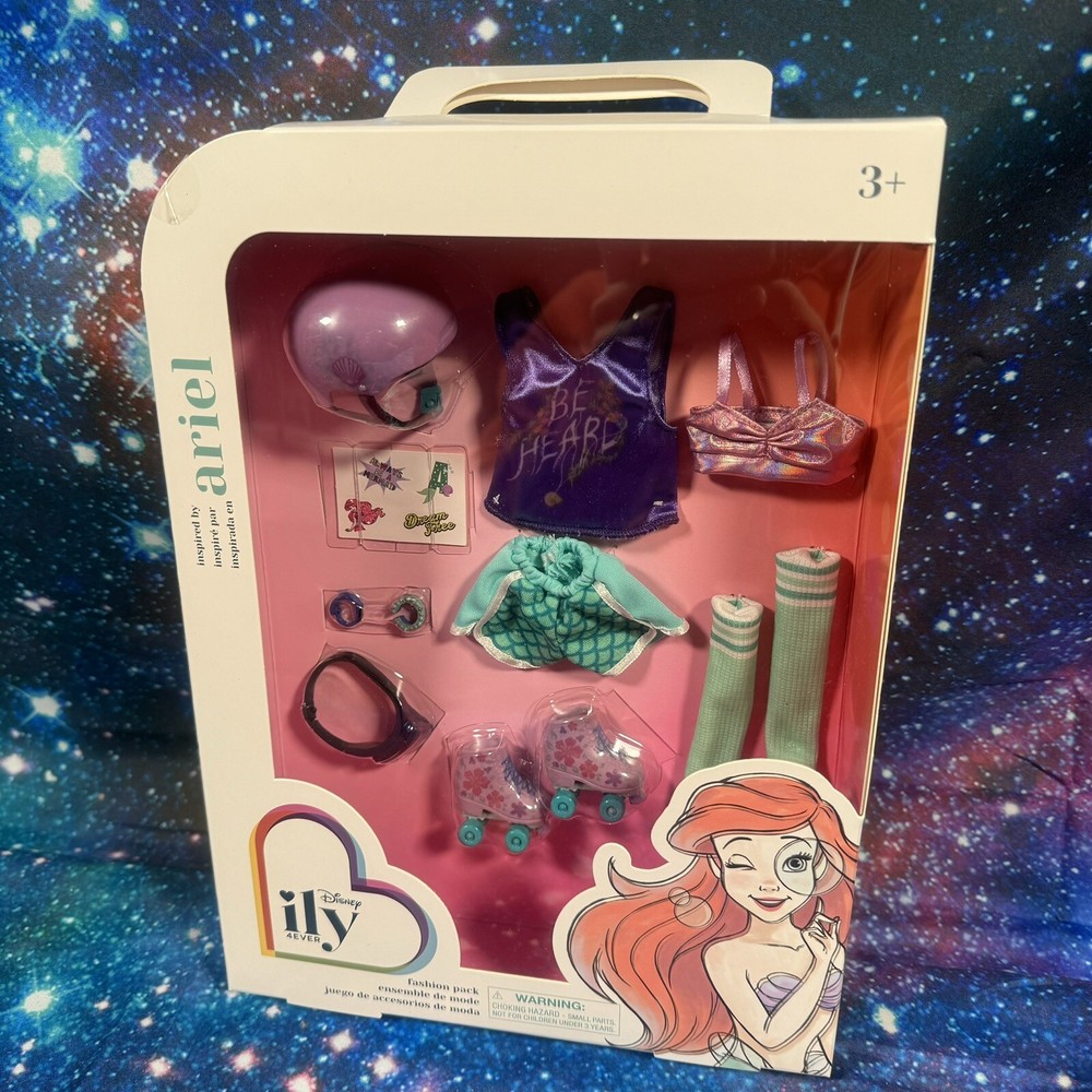 Disney ILY 4ever Inspired By Ariel Little Mermaid Accessory Pack