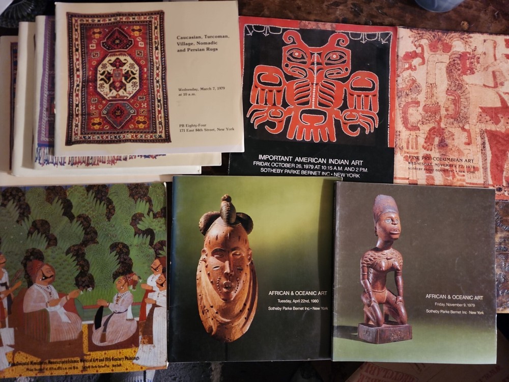 Sotheby's Auction Catalogs Set Of 10 Vintage