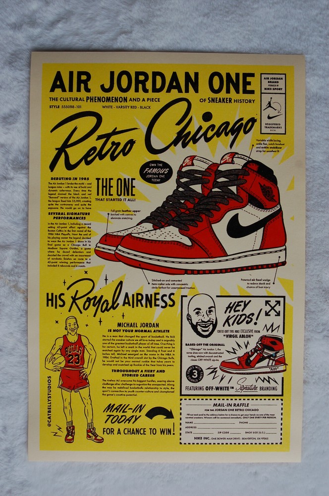 Air Jordans advertisement promotional poster #2