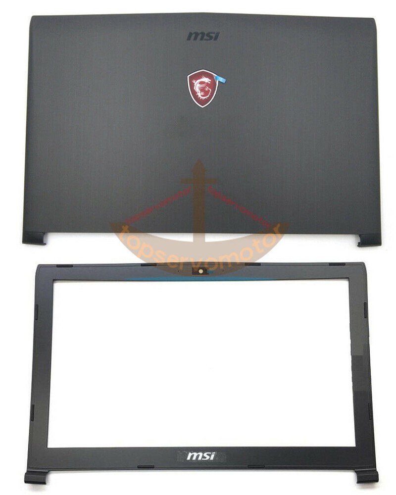 New for MSI GP62 MS-16J3 GP62MVR MS-16JB GP62M LCD Back Cover & LCD Front Bezel