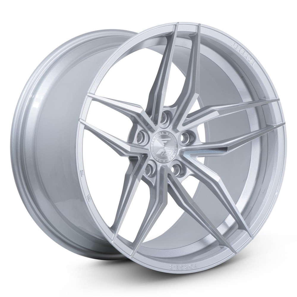 Ferrada FORGE-8 FR5 20x11 Silver Wheel 5x120.65 72.56 Hub Single Rim