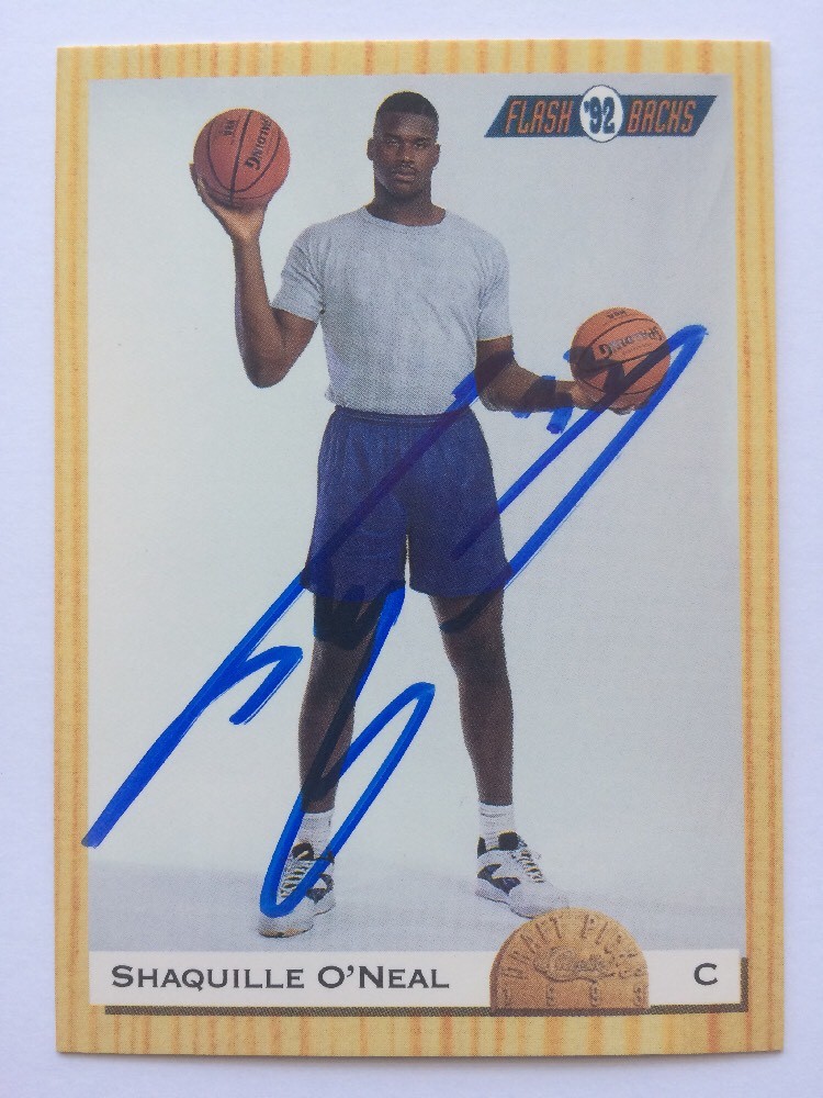 Shaquille O'Neal Shaq Signed 1993 Classic Autographed Lakers Magic Heat Cavs