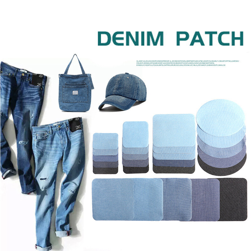 Hole Repair Patch Denim Patches Jeans Repair Kit Cloth Stickers Repair Patches