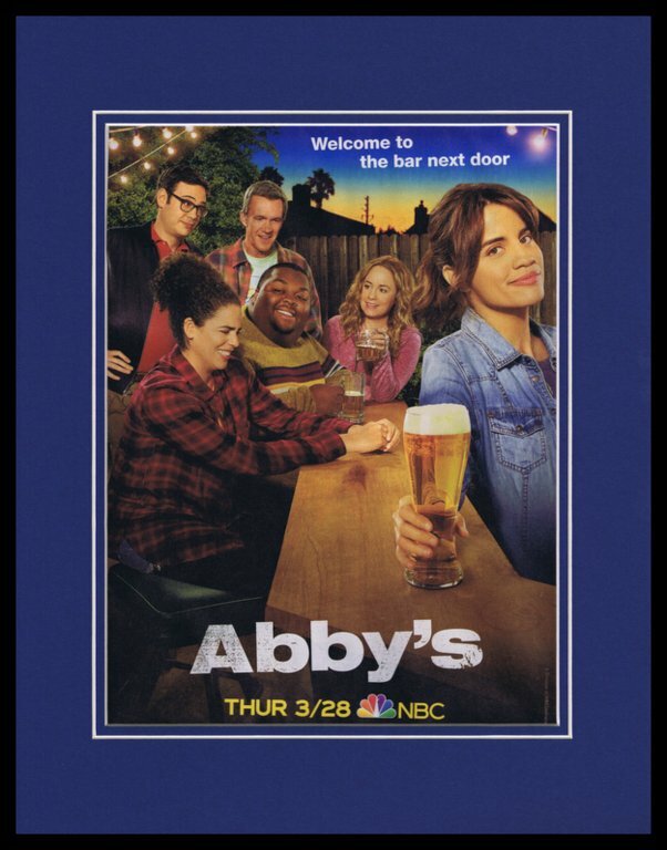 Abby's 2019 NBC Original Framed 11x14 Natalie Morales Advertisement  -image