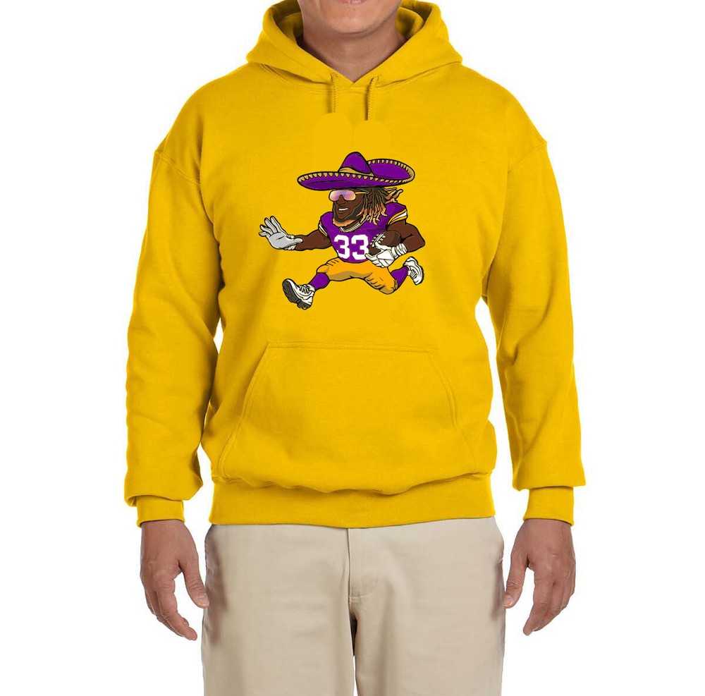 Aaron Jones Green Bay Packers Sombrero Logo Hoodie-image