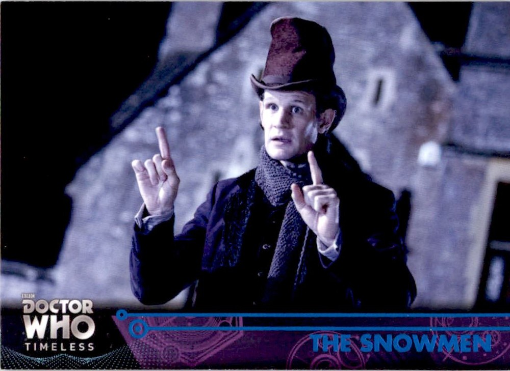 2016 Doctor Who Timeless Blue #86 The Snowmen /99