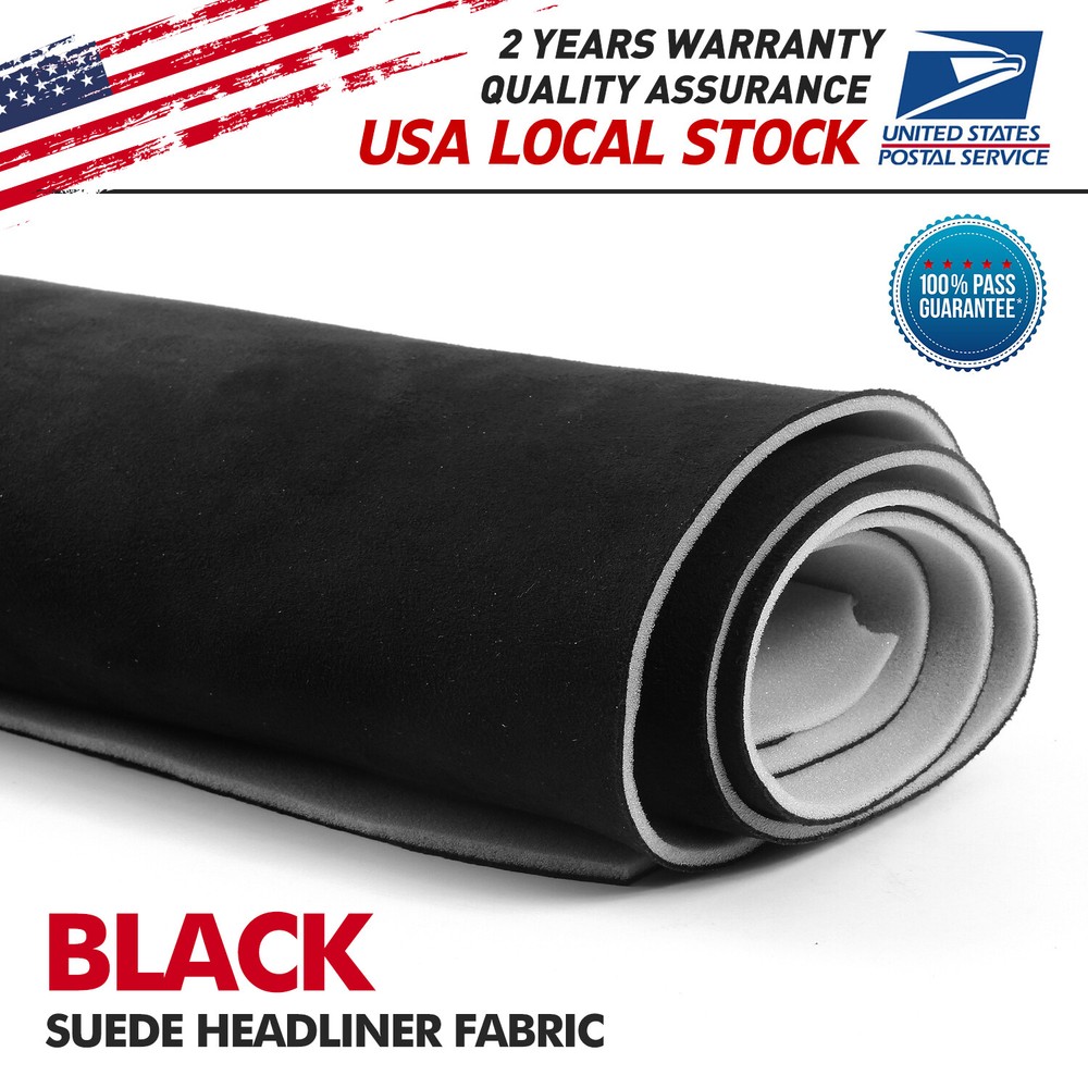 Headliner Material Suede Fabric Car Roof Liner Replace Upholstery