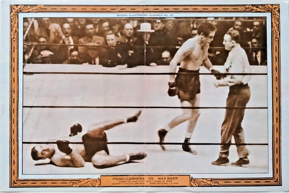 VTG 60's POSTER BOXING 