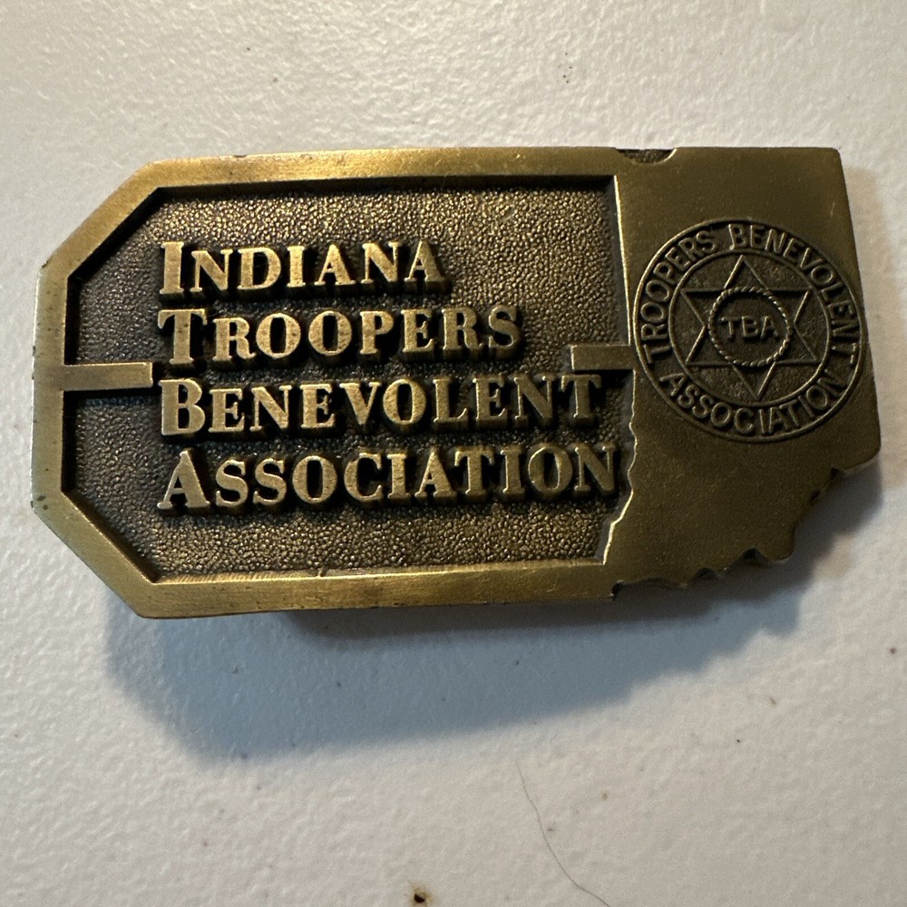 Indiana Troopers Benevolent Association Men’s Belt Buckle