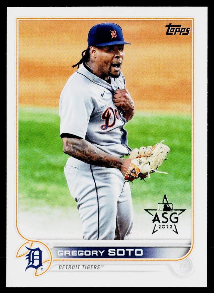2022 Topps Gregory Soto All-Star Game Stamped Card #17