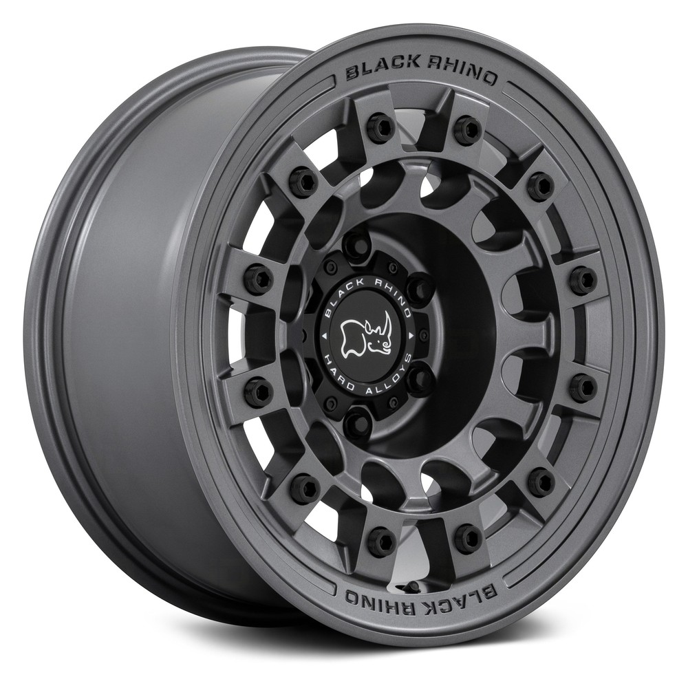 Black Rhino FUJI 17x8 5x114.3 Wheel Gunmetal 38 Offset 72.56 Bore