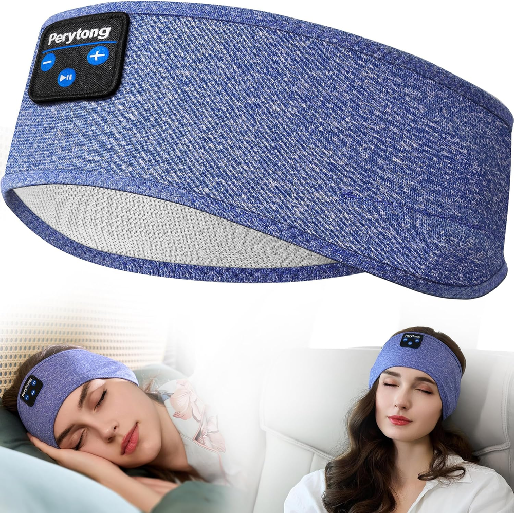 Sleep Headphones, Bluetooth Sports Headband Headphones with Ultra-Thin HD Stereo