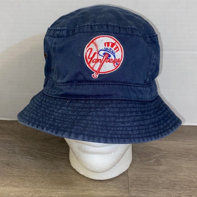 New York Yankees Bucket Hat Navy MLB Baseball