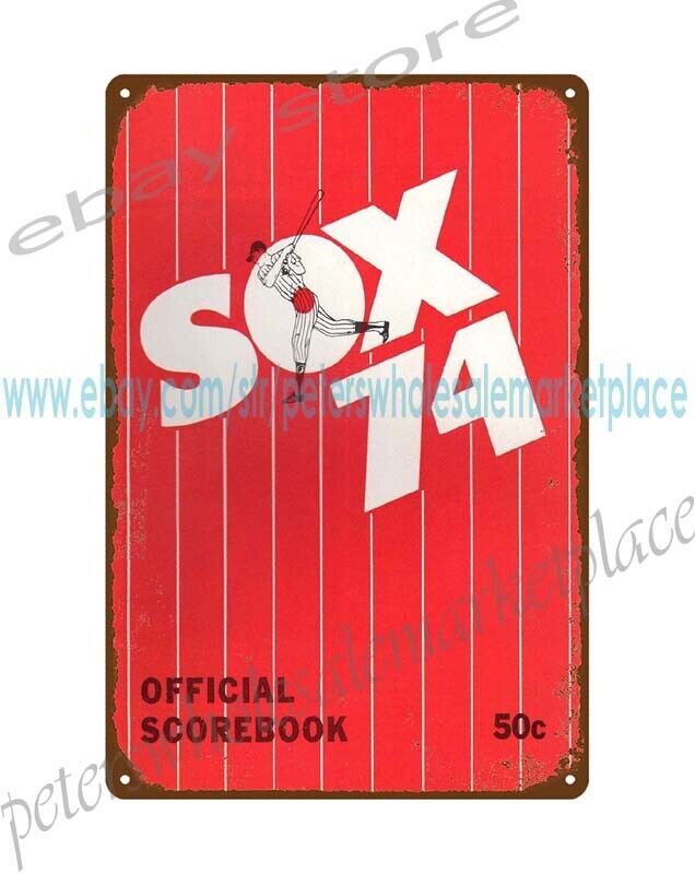 1974 Baseball Art Print Vintage Metal Tin Sign